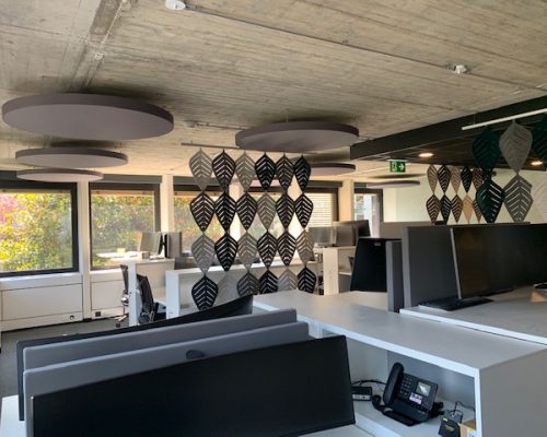 Baffles et panneaux acoustiques